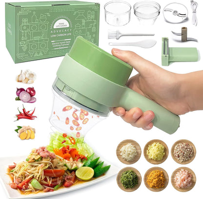 Rechargeable Food Processor for Vegetables & Nuts